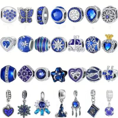 Colourful Metal Beads Metal Pendants DIY Jewelry Set DIY Jewelry Accessory