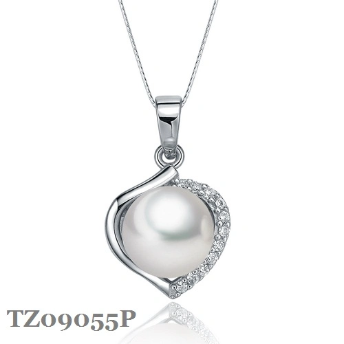 Fashion Silver Pearl Jewelry Set with Earring Lock